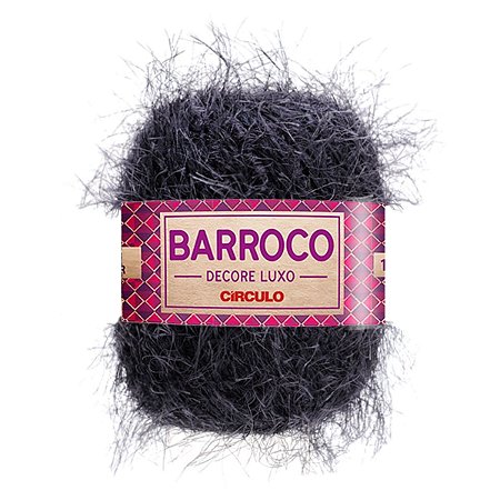 Barbante Barroco DeCore Luxo Circulo 280g Cor - Cinza Onix 903