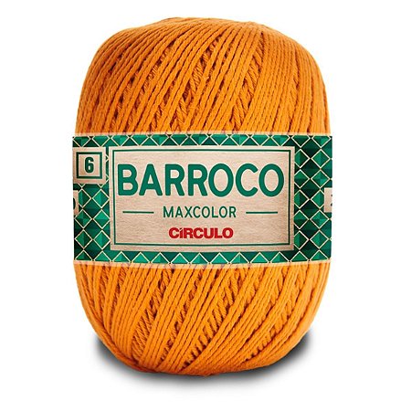 Barbante Barroco Maxcolor 400g Circulo N6 - Âmbar 7207