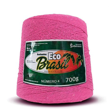 Barbante Eco Brasil Soberano 700g Fio 4 Pink