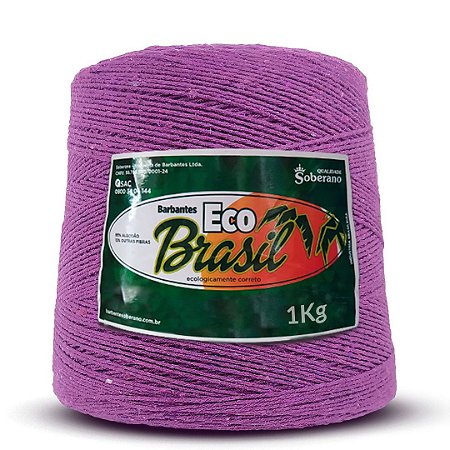 Barbante Eco Brasil Soberano 1kg Fio 8 - Ultra Violeta