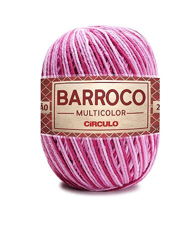 Barbante Barroco Multicolor 200g - Merlot 9520