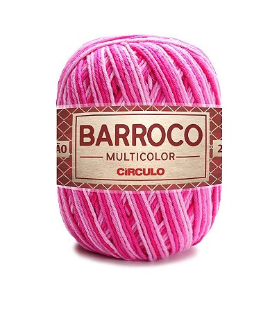 Barbante Barroco Multicolor 200g - Flor 9427