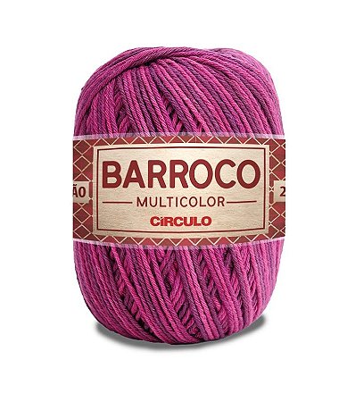Barbante Barroco Multicolor 200g - Malbec 9253