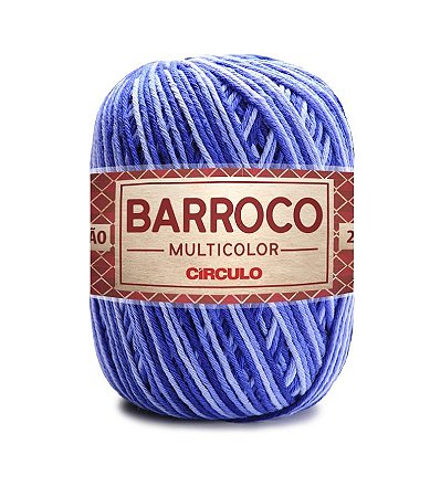 Barbante Barroco Multicolor 200g - Amuleto 9172