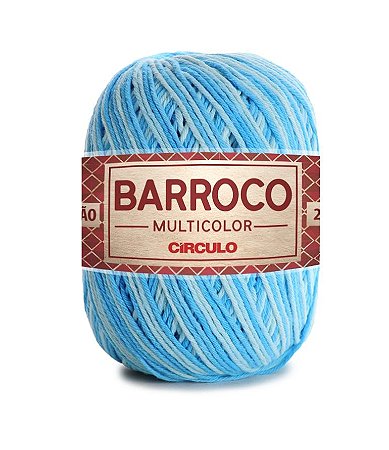 Barbante Barroco Multicolor 200g - Cascata 9113
