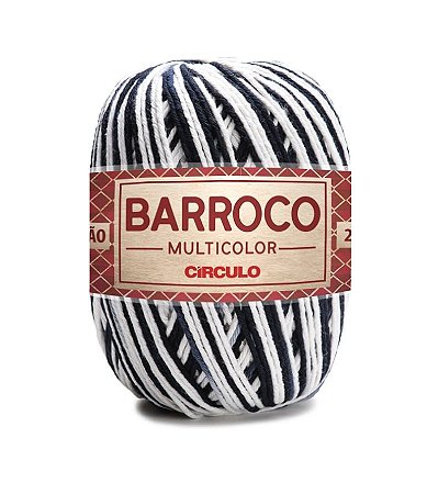 Barbante Barroco Multicolor 200g - Zebra 9016