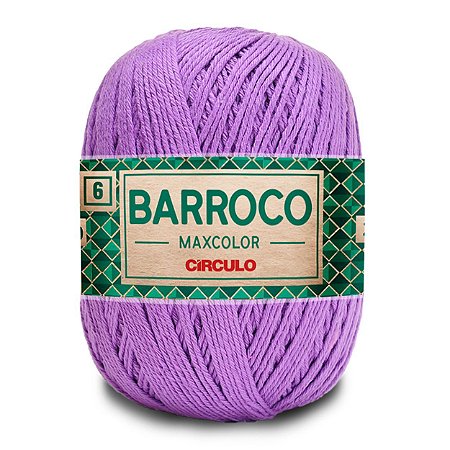 Barbante Barroco Maxcolor 400g Circulo N6 - Lavanda 6394