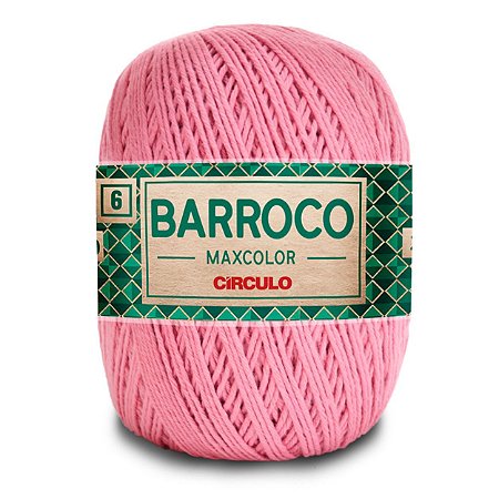 Barbante Barroco Maxcolor 400g Circulo N6 - Quartzo 3390