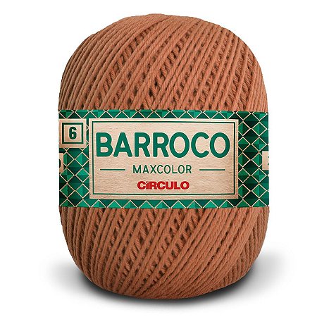 Barbante Barroco Maxcolor 400g Circulo N6 - Bronze 7259