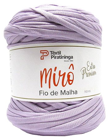 Fio de Malha Mirô Premium Têxtil Piratininga 270g - Lilás Claro