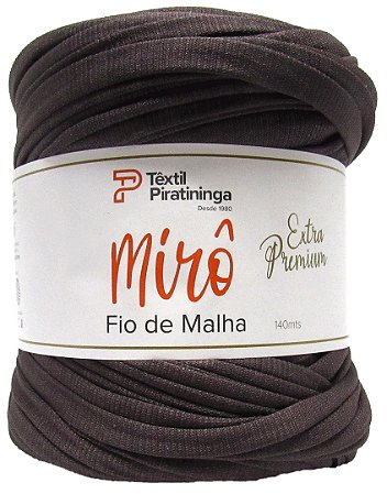 Fio de Malha Mirô Premium Têxtil Piratininga 270g - Cinza Escuro