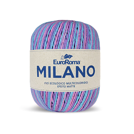 Barbante Milano Multicolor Euroroma 200g - Lavanda