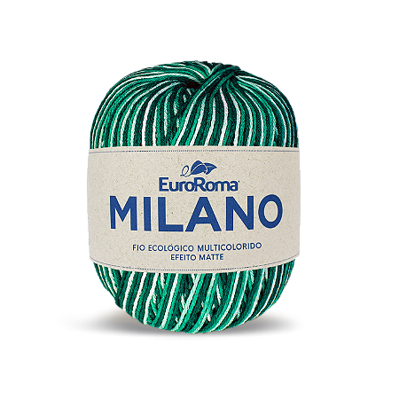Barbante Milano Multicolor Euroroma 200g - Verde Bandeira