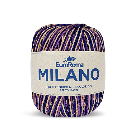 Barbante Milano Multicolor Euroroma 200g - Roxo