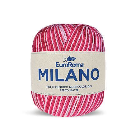 Barbante Milano Multicolor Euroroma 200g - Pink