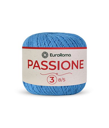 Linha Passione EuroRoma Fio 3 150g - Azul Piscina