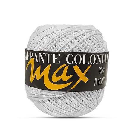 Barbante Max Colonial 100% Algodão 200g - Branco