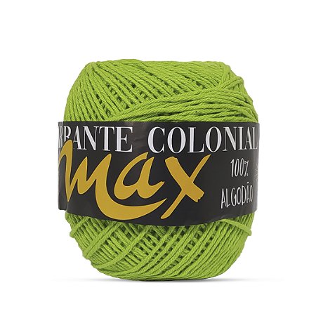 Barbante Max Colonial 100% Algodão 200g - Verde Limão