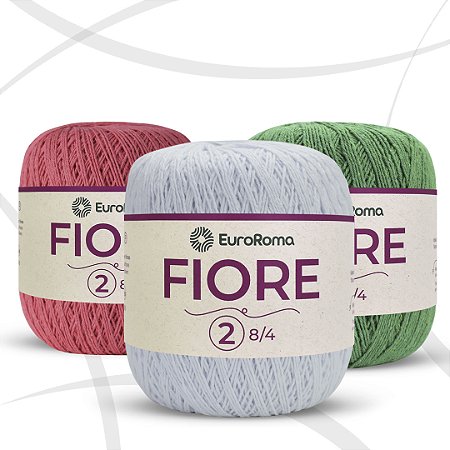 Linha Fiore EuroRoma 8/4 150g -  Escolha as Cores