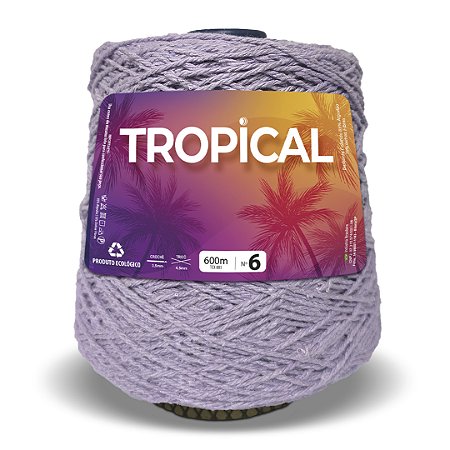 Barbante Tropical 600m Fio 6 - Cor Lilás