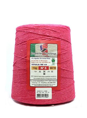 Barbante 1Kg Número 8 - Goiaba