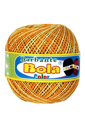 Barbante 200m Bola Color - Amarelo Ouro/Amarelo Bebê