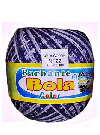 Barbante 200m Bola Color Roxo/Lilás