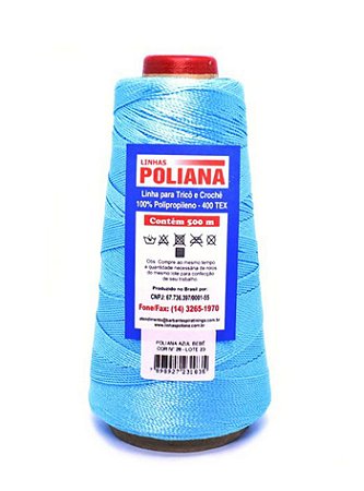 Linha Poliana 500m - Azul Bebê