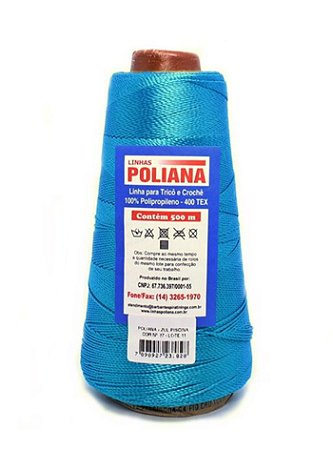 Linha Poliana 500m - Azul Piscina