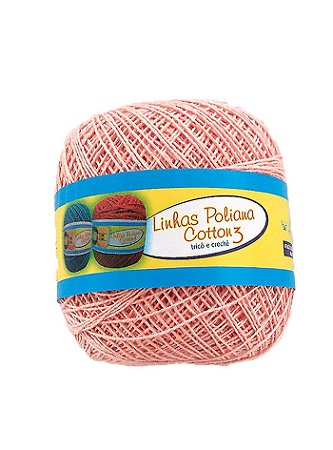 Linha Poliana Cotton 350m - Salmão