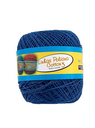 Linha Poliana Cotton 350m - Azul Royal