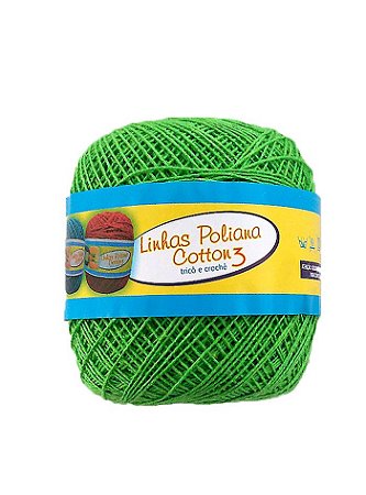 Linha Poliana Cotton 350m - Verde Abacate