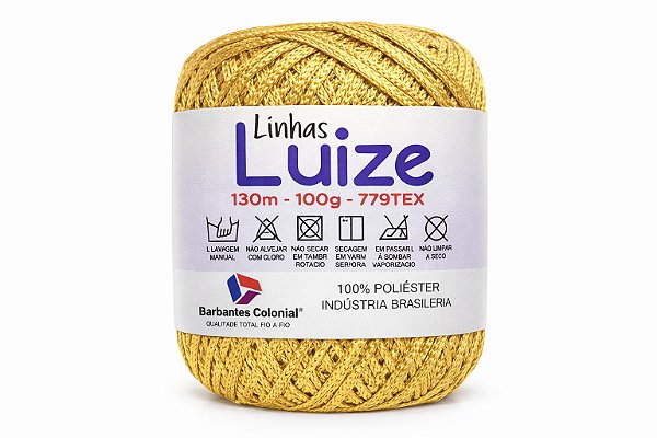 Linha Luize Polipropileno 130m - Ouro