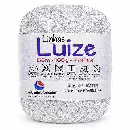 Linha Luize Polipropileno 130m - Branco