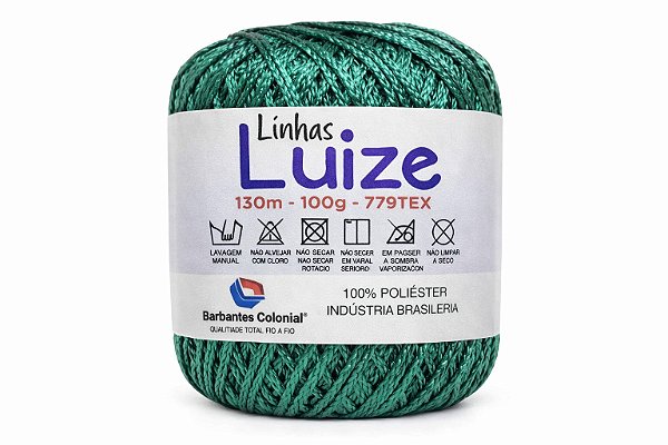 Linha Luize Polipropileno 130m - Verde Escuro
