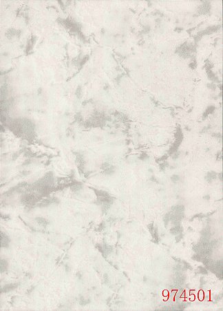 Papel de Parede Vip1002 Marmore Off White - Rolo Fechado de 53cm x 10M