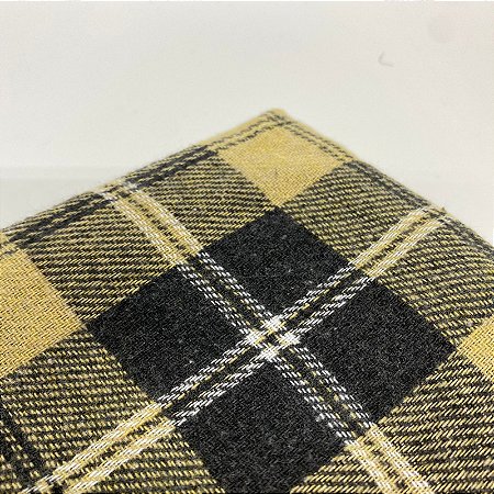 Tecido Flanela Xadrez 1,47m Amarelo e Preto Para Roupas - Tecidos exlusivos  para seus artesanatos! Cortinas e persianas sob medida para a sua casa!