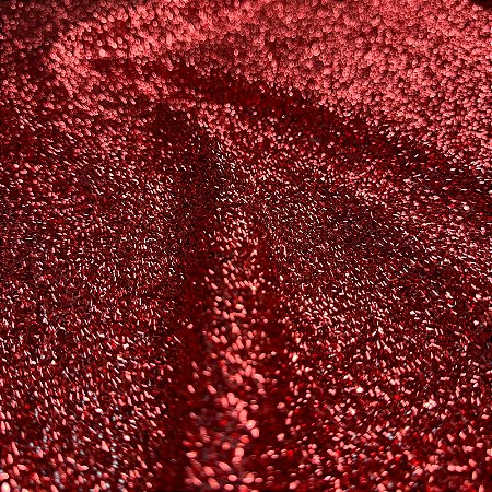 Tecido Lurex Vermelho Esponjado 1,50m Para Decorações de Festa