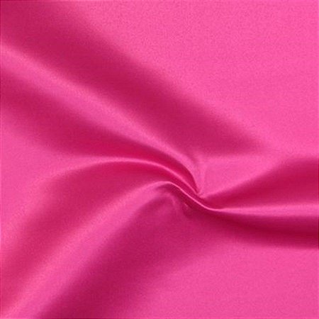 Tecido Cetim Liso Pink 3,00x1,00m Para Roupas e Decorações