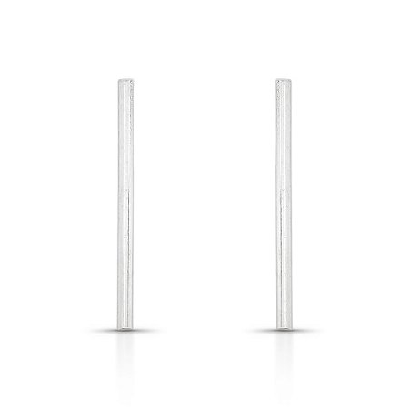 Brinco de Prata Palito Grande