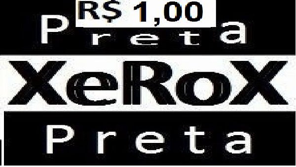 XEROX PRETA - www.meucomputador.lojaintegrda.com.br