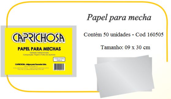 PAPEL MECHA 9X30 50 FOLHAS Cod 160505