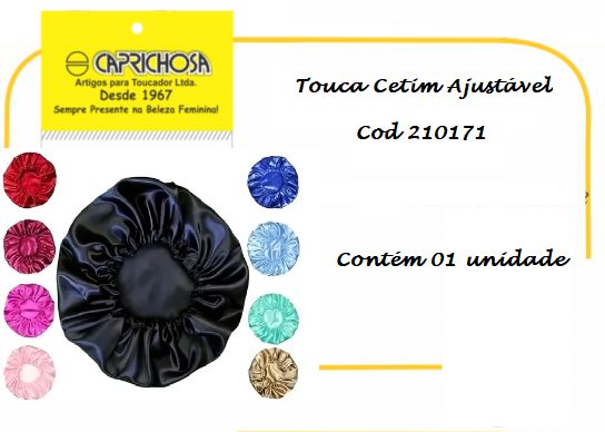 Touca Cetim Cod 210171