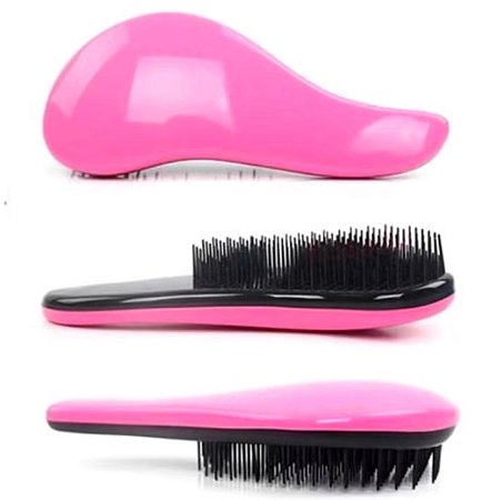 Escova Mágica Desembaraçadora Para Cabelos Cores Sortidas