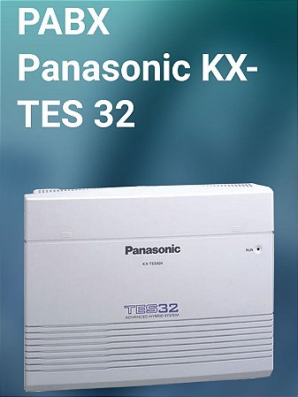 Pabx Panasonic Kx-tes32 3 Linhas E 8 Ramais