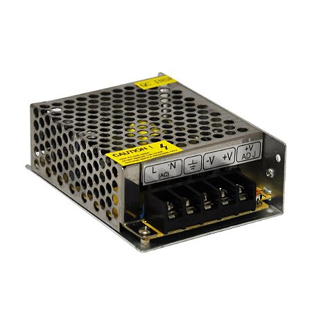 FONTE CHAVEADA METALICA 12V BIVOLT