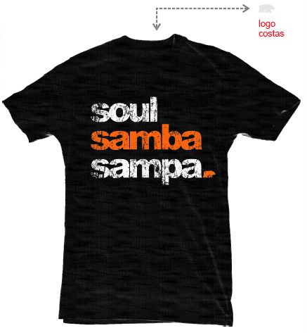 Camiseta Soul Samba Sampa
