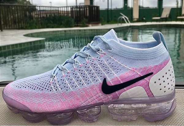 tênis vapormax rosa