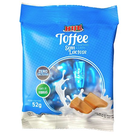 Bala De Caramelo De Leite Hué Sem Lactose 52g
