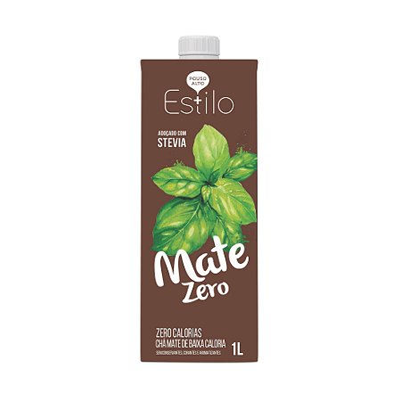 Chá Mate Zero + Estilo 1 Litro Adoçado com Stevia